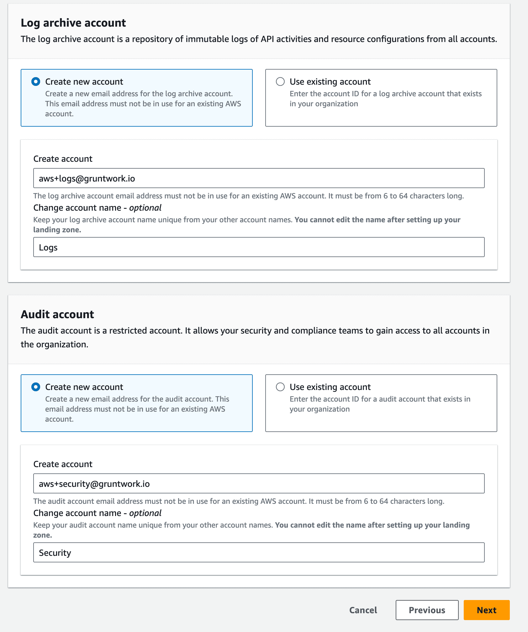 Configure Shared Accounts