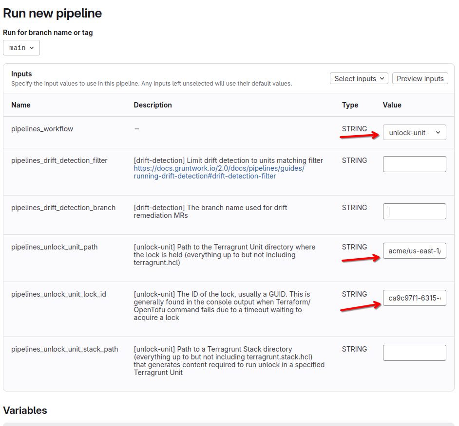 GitLab Unlock Unit Workflow